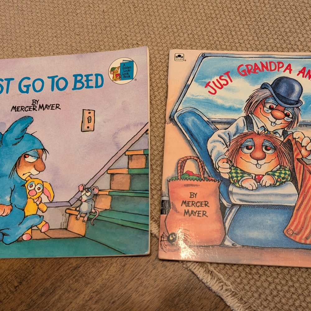 Storybook Set - Just Go to Bed & Just Grandpa and Me